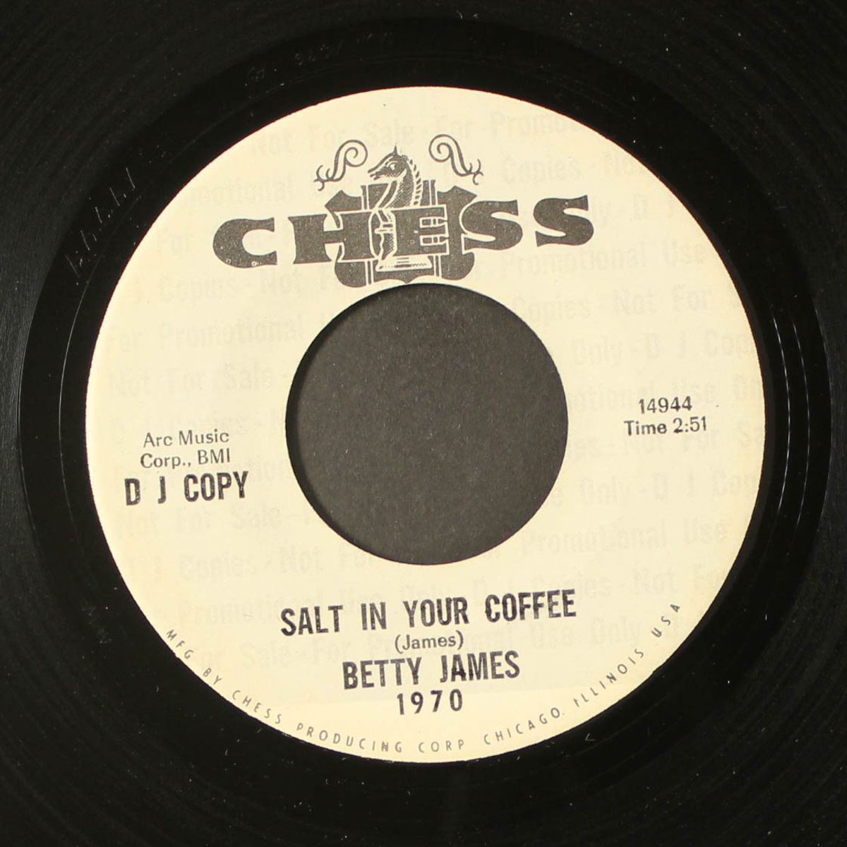 i like the way you walk / salt in your coffee by BETTY JAMES