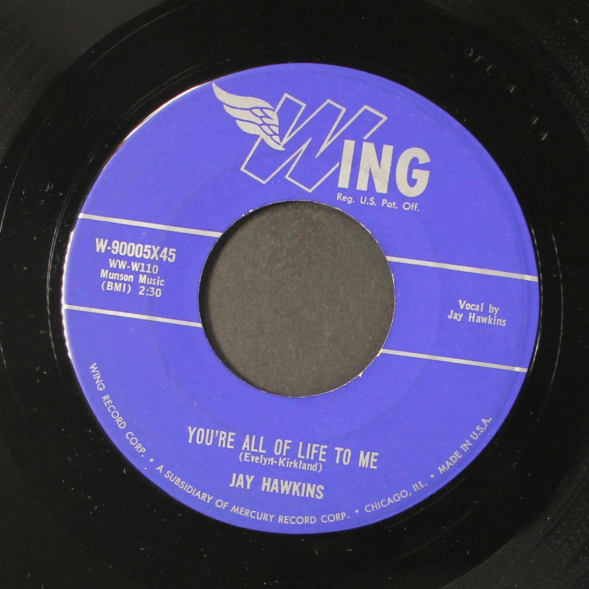 well, i tried / you're all of my life to me by JAY HAWKINS