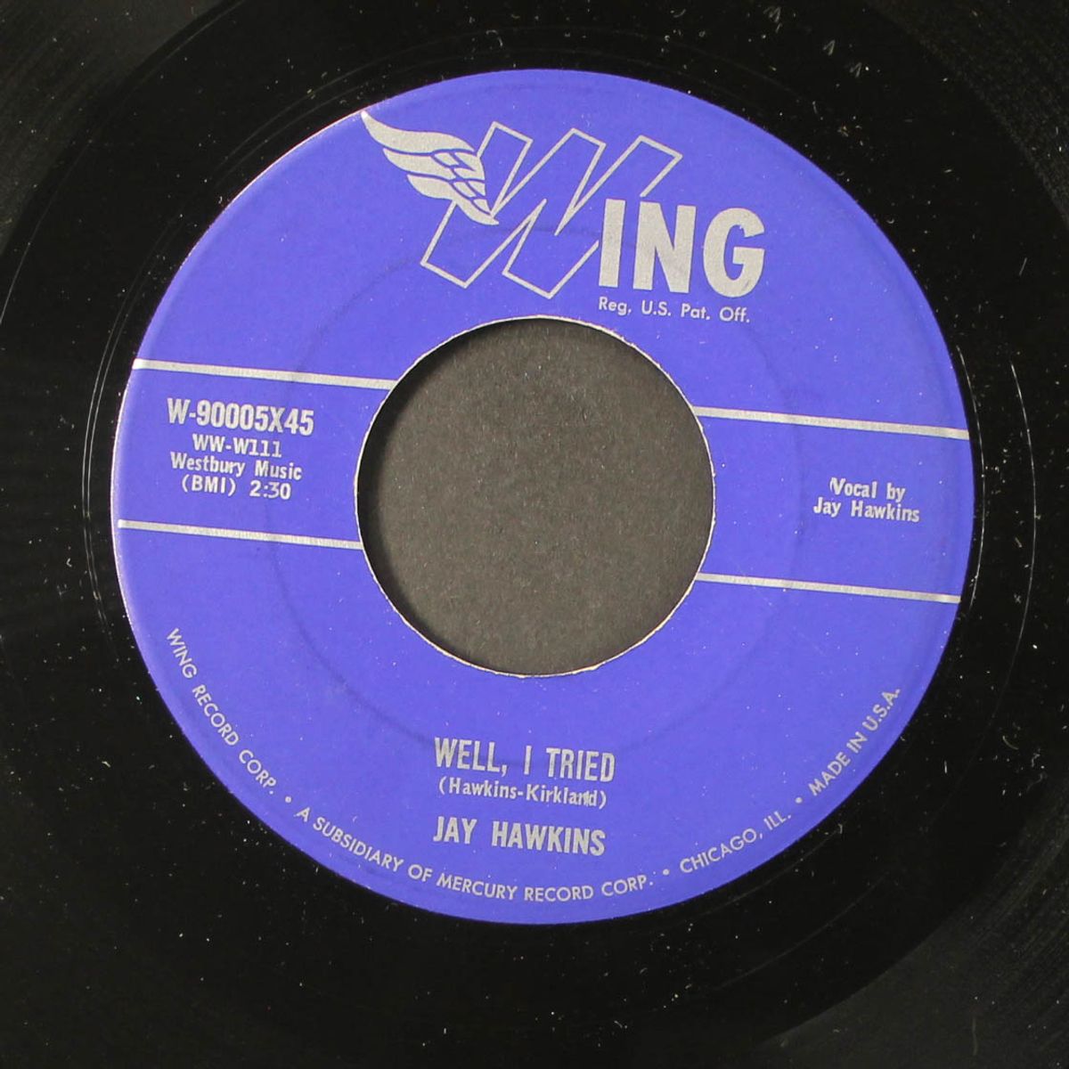 well, i tried / you're all of my life to me by JAY HAWKINS