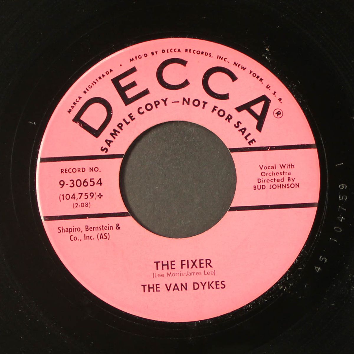 run, betty, run / the fixer by VAN DYKES
