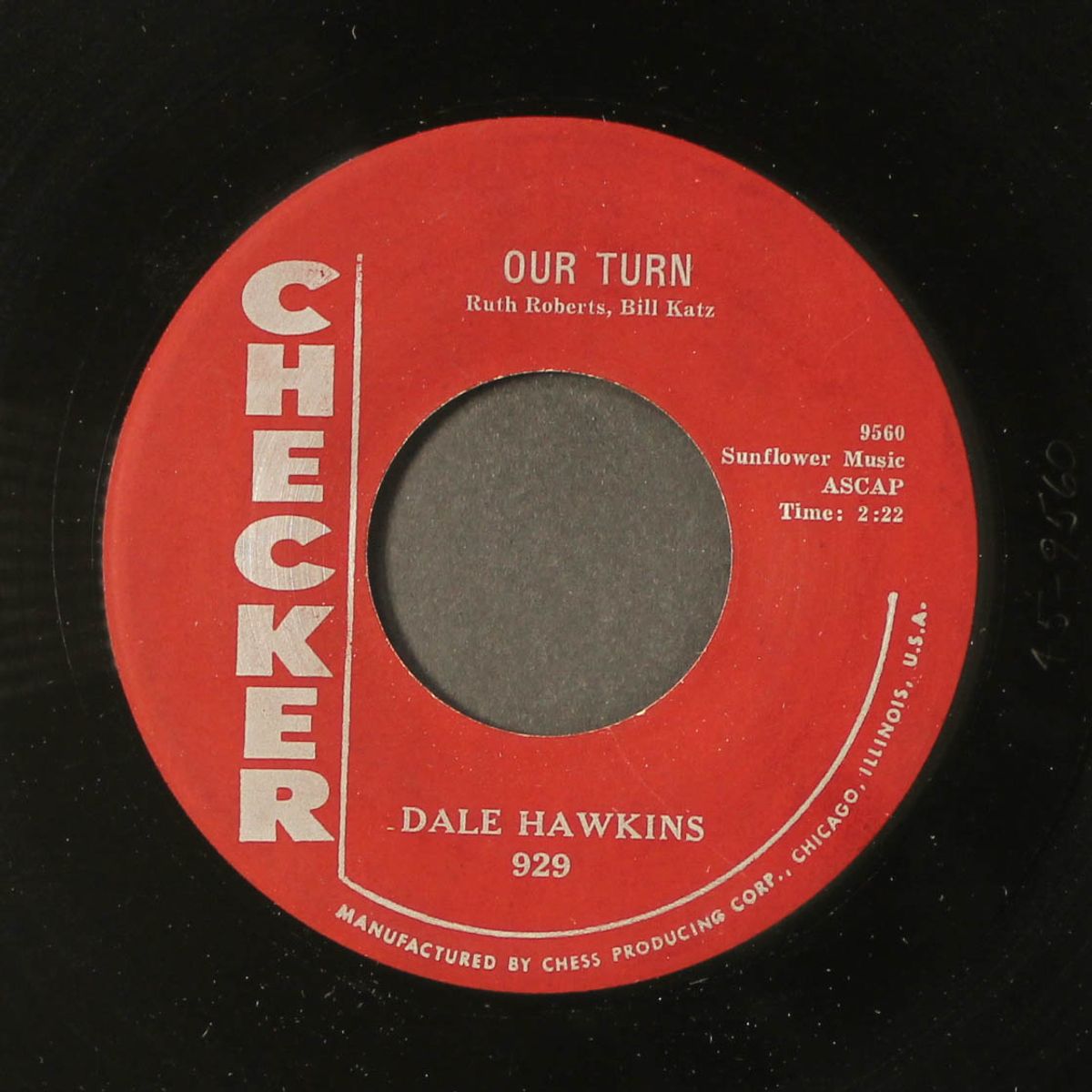 lifeguard man / our turn by DALE HAWKINS