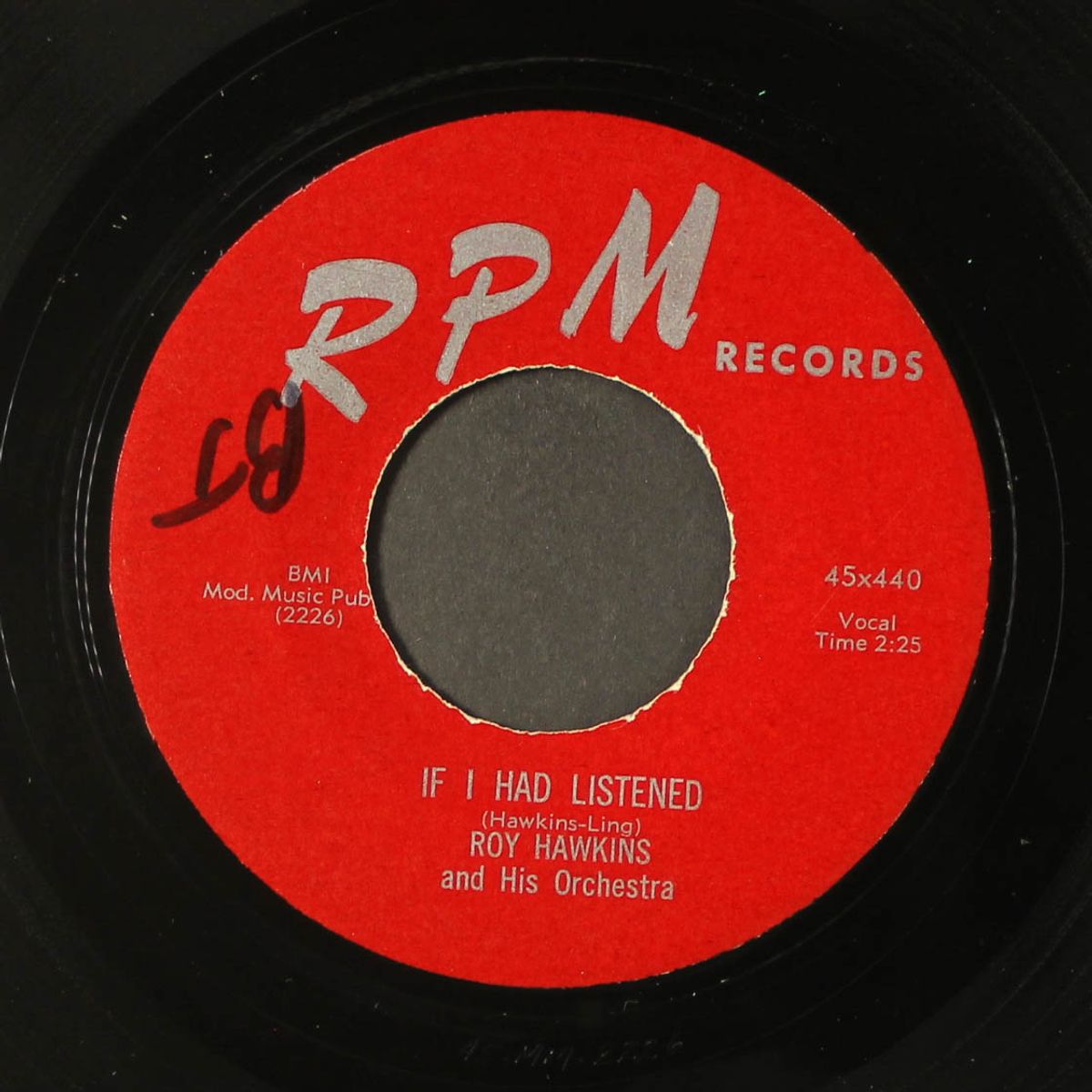 if i had listened / is it too late by ROY HAWKINS