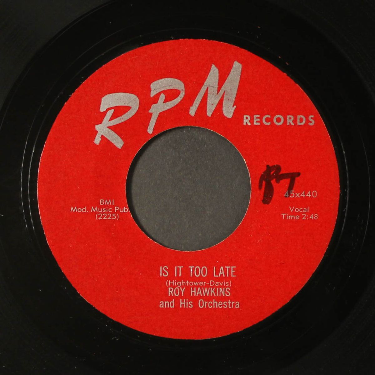 if i had listened / is it too late by ROY HAWKINS