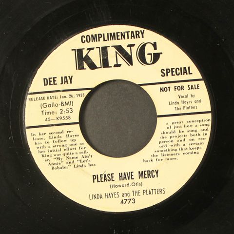 LINDA HAYES & PLATTERS