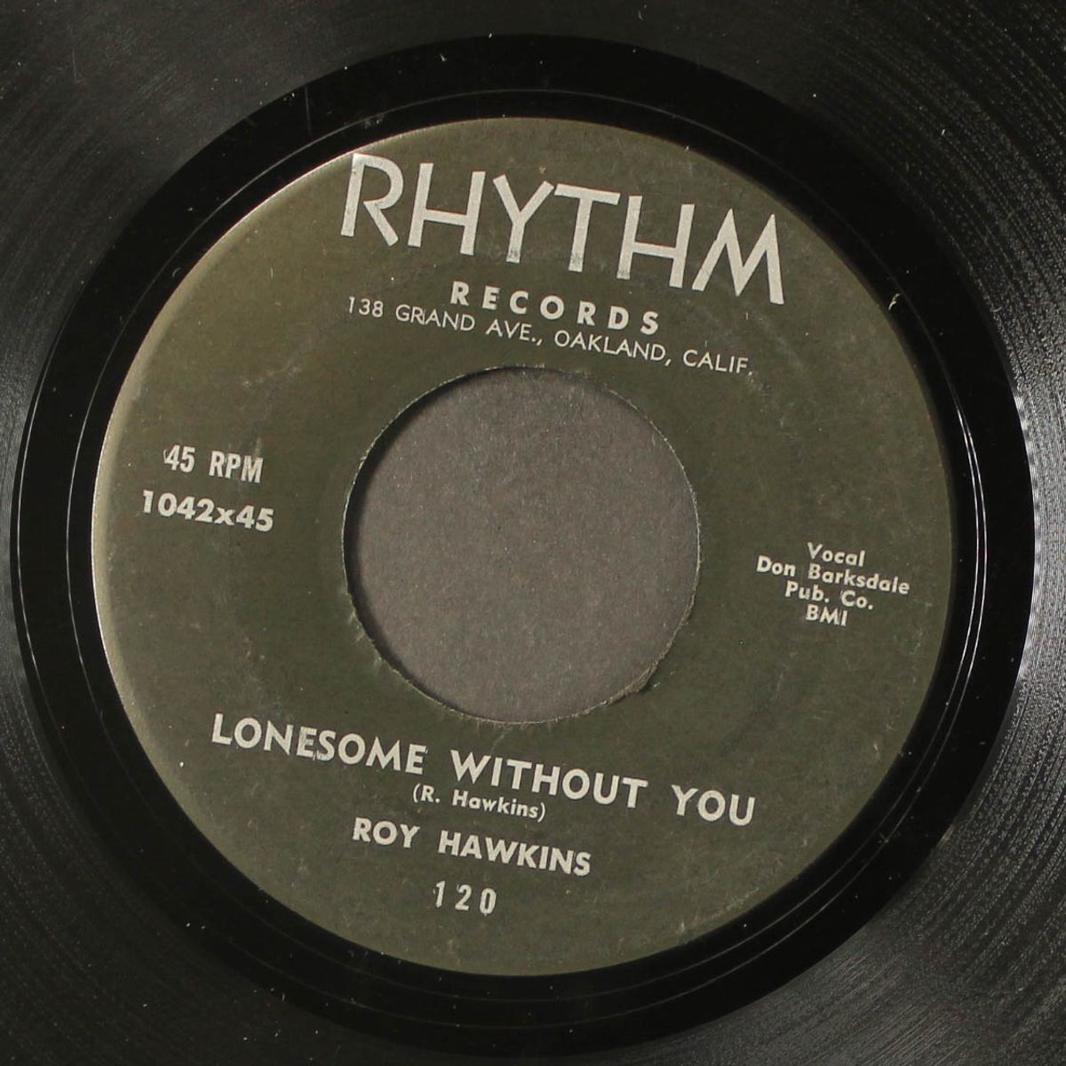 i hate to be alone / lonesome without you by ROY HAWKINS