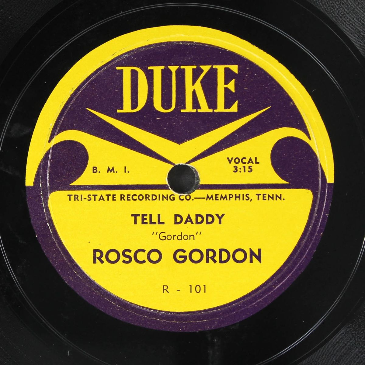 hey, fat girl / tell daddy by ROSCO GORDON