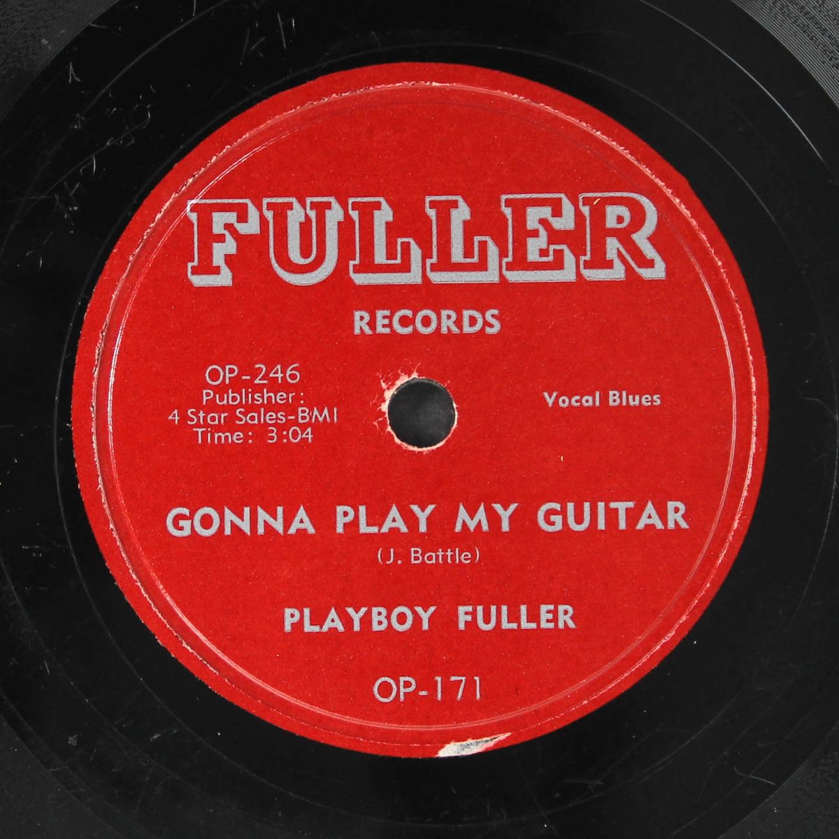sugar cane highway / gonna play my guitar by PLAYBOY FULLER