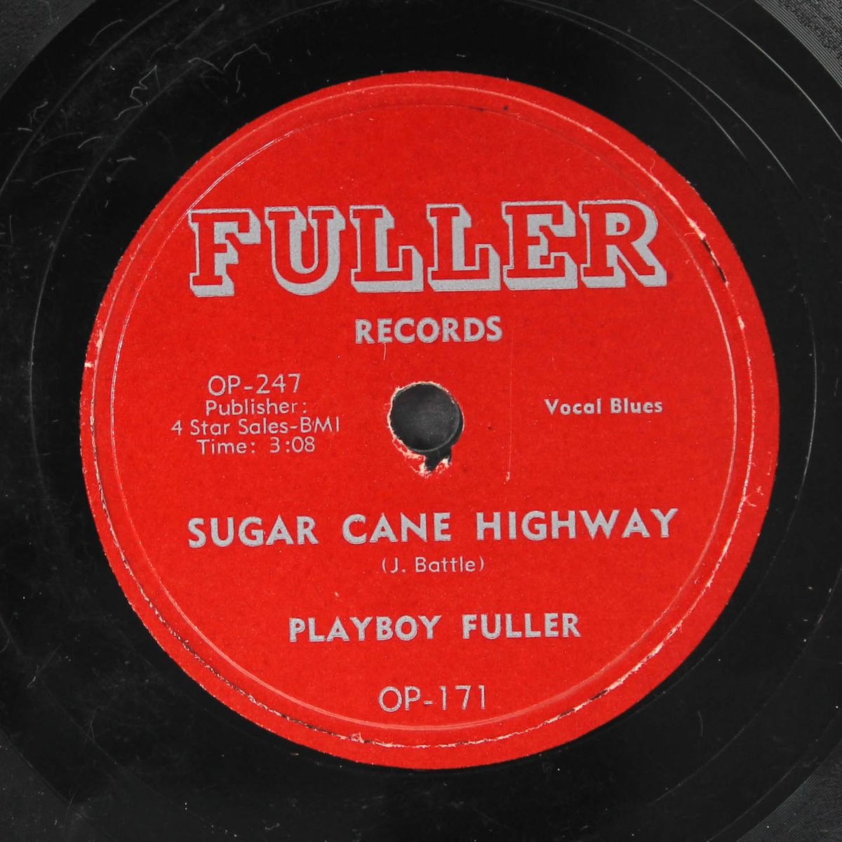 sugar cane highway / gonna play my guitar by PLAYBOY FULLER