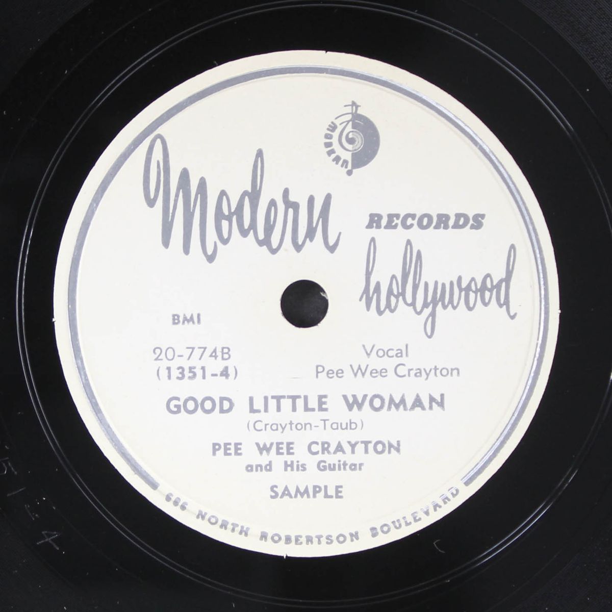 good little woman / dedicating the blues by PEE WEE CRAYTON