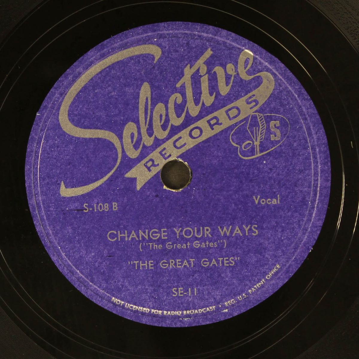 race track blues / change your ways by GREAT GATES