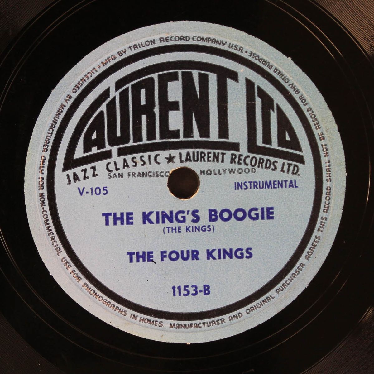 i'll be true / the king's boogie by FOUR KINGS