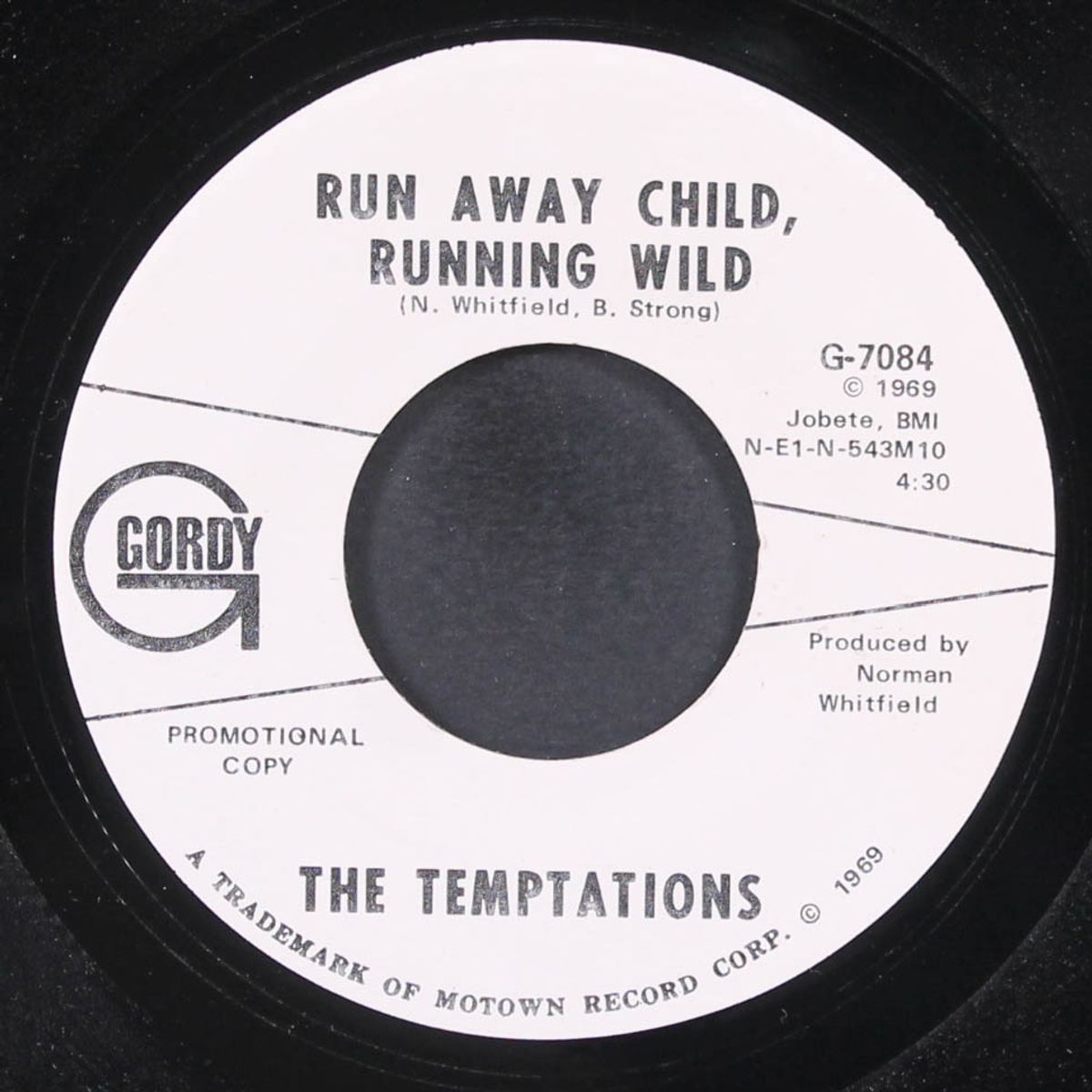 run away child, running wild / same by TEMPTATIONS