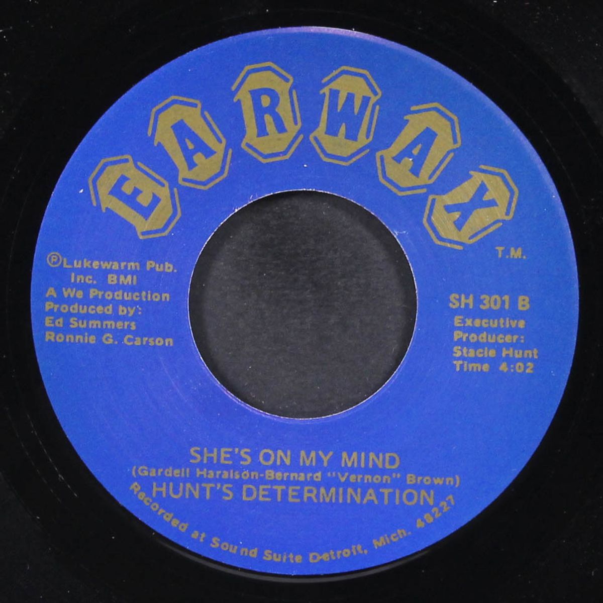 get your act together / she's on my mind by HUNT'S DETERMINATION