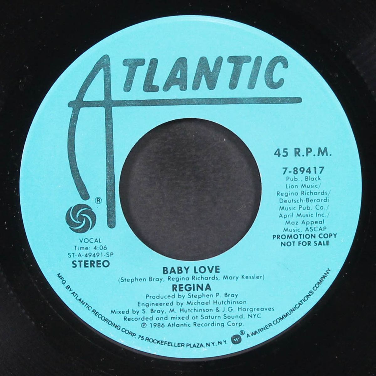baby love / same by REGINA