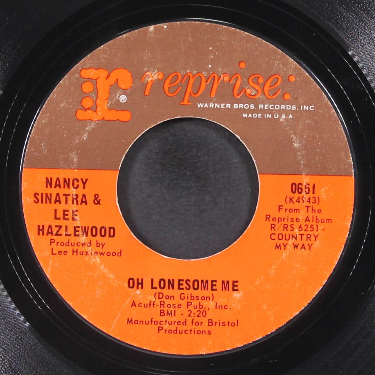 some velvet morning / oh lonesome me by NANCY SINATRA & LEE HAZLEWOOD