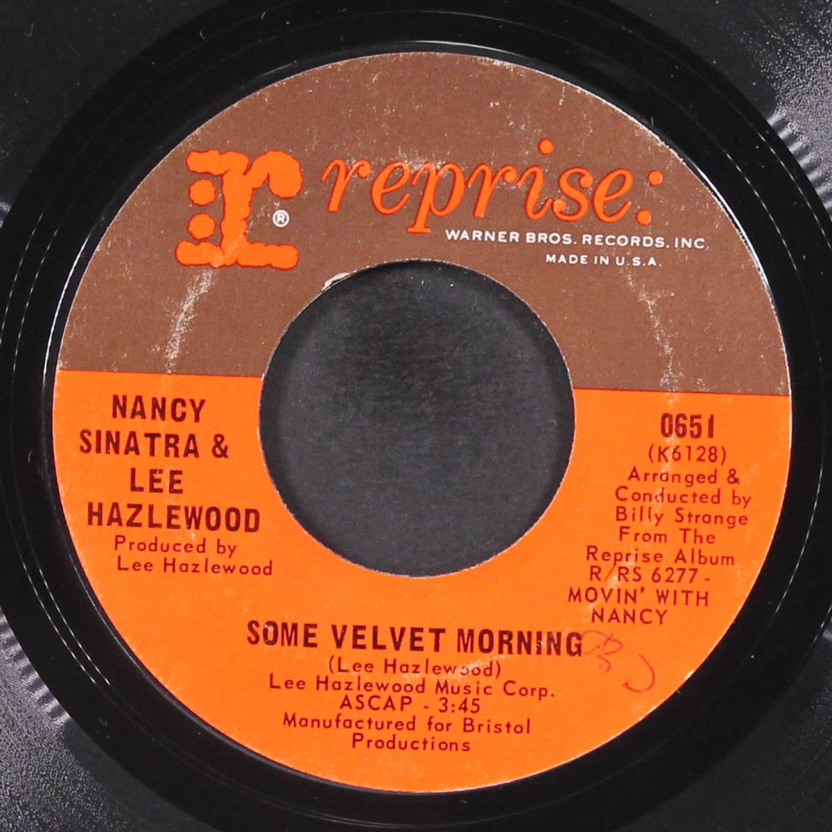 some velvet morning / oh lonesome me by NANCY SINATRA & LEE HAZLEWOOD