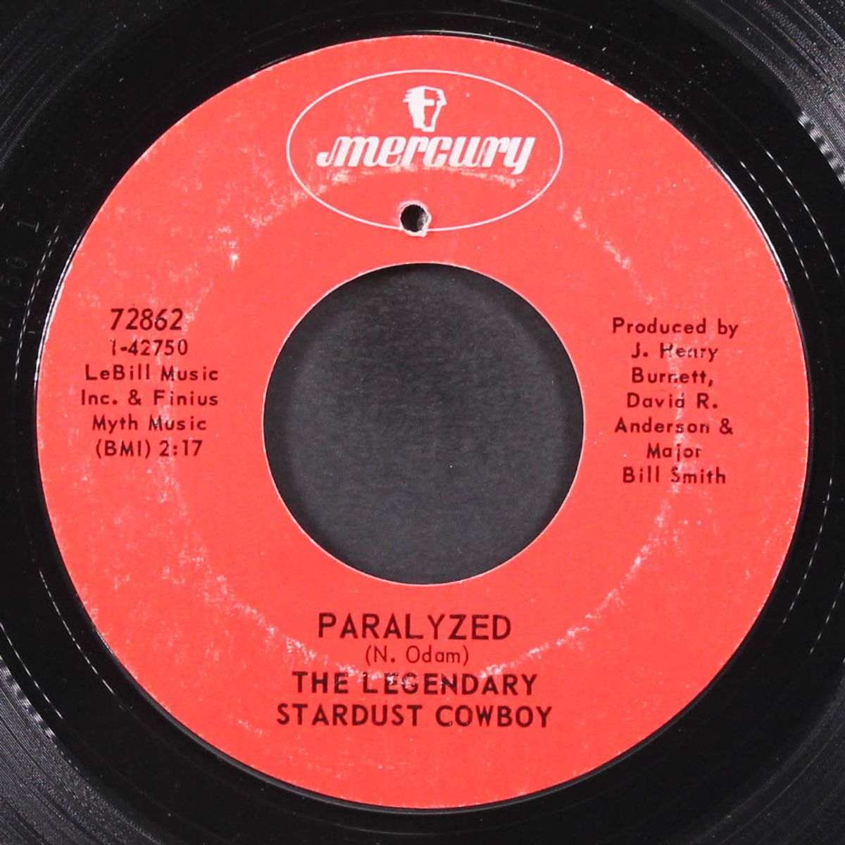 paralyzed / who's knocking on my door by LEGENDARY STARDUST COWBOY