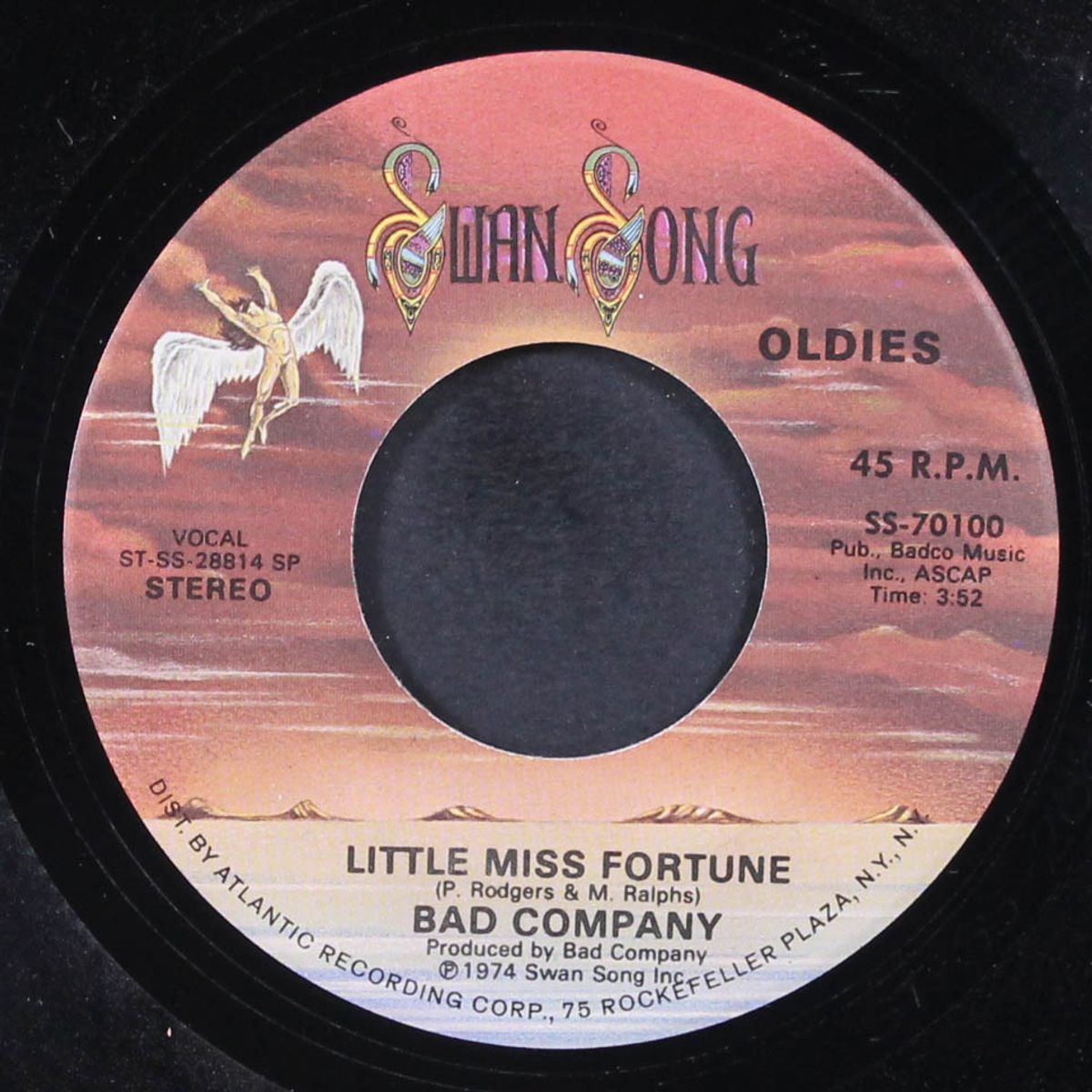 can't get enough / little miss fortune by BAD COMPANY