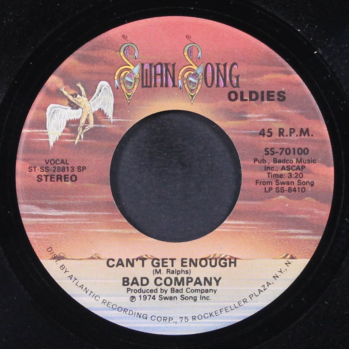 can't get enough / little miss fortune by BAD COMPANY