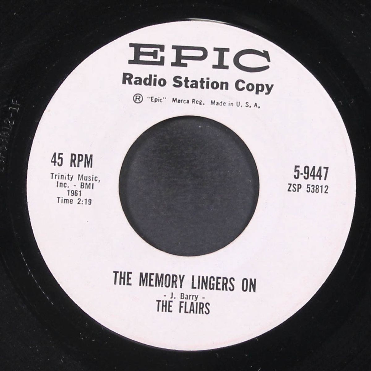 shake shake sherry / the memory lingers on by FLAIRS