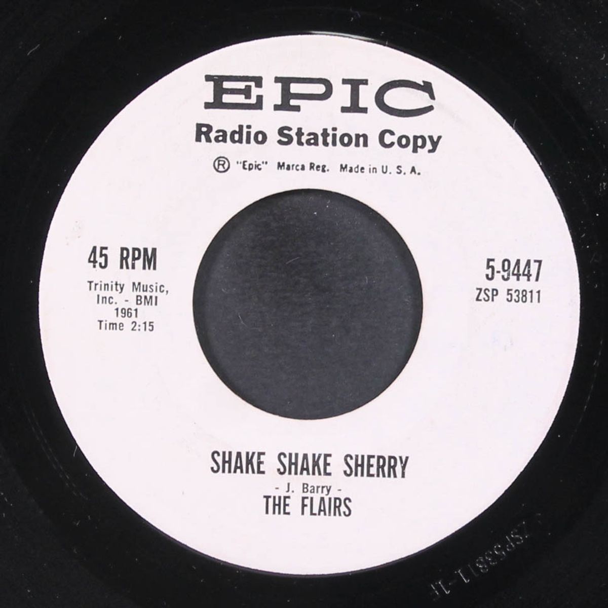 shake shake sherry / the memory lingers on by FLAIRS