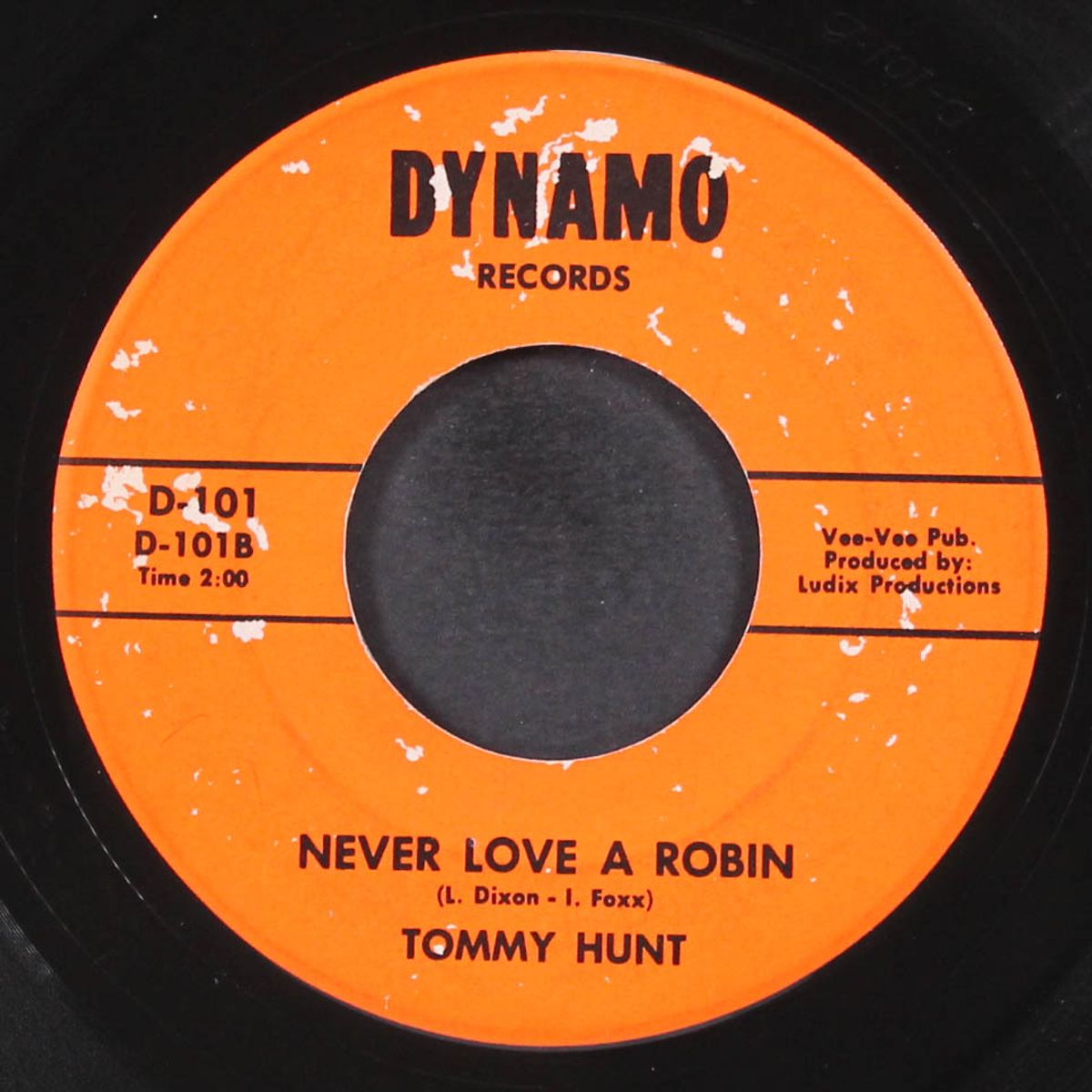 the biggest man / never love a robin by TOMMY HUNT
