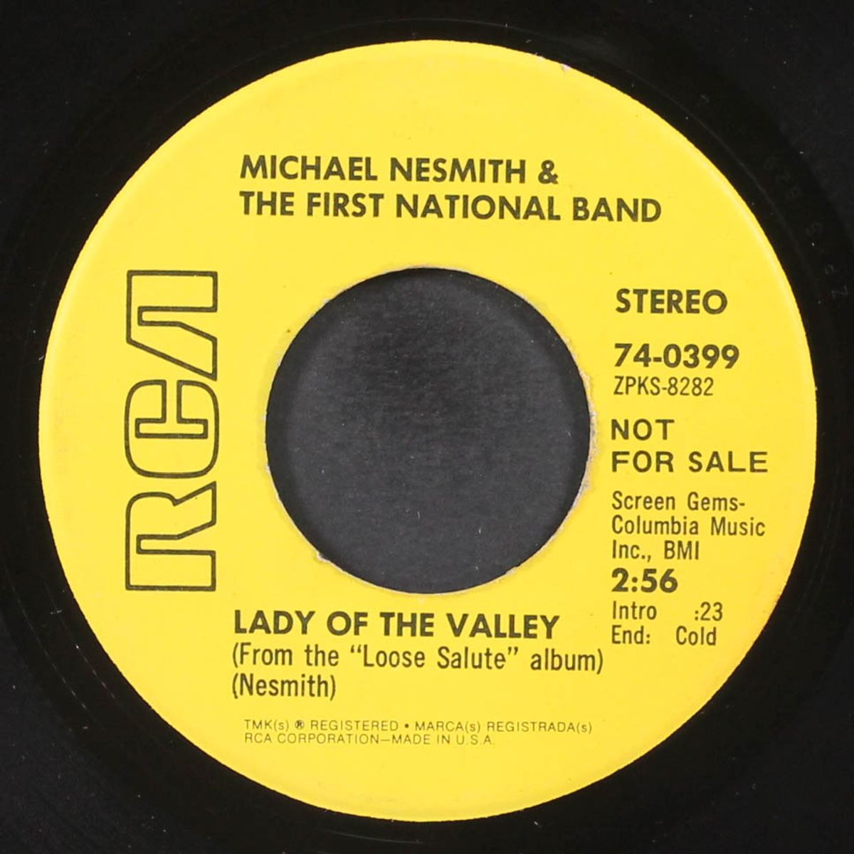 lady of the valley / silver moon by MICHAEL NESMITH & FIRST NATIONAL BAND