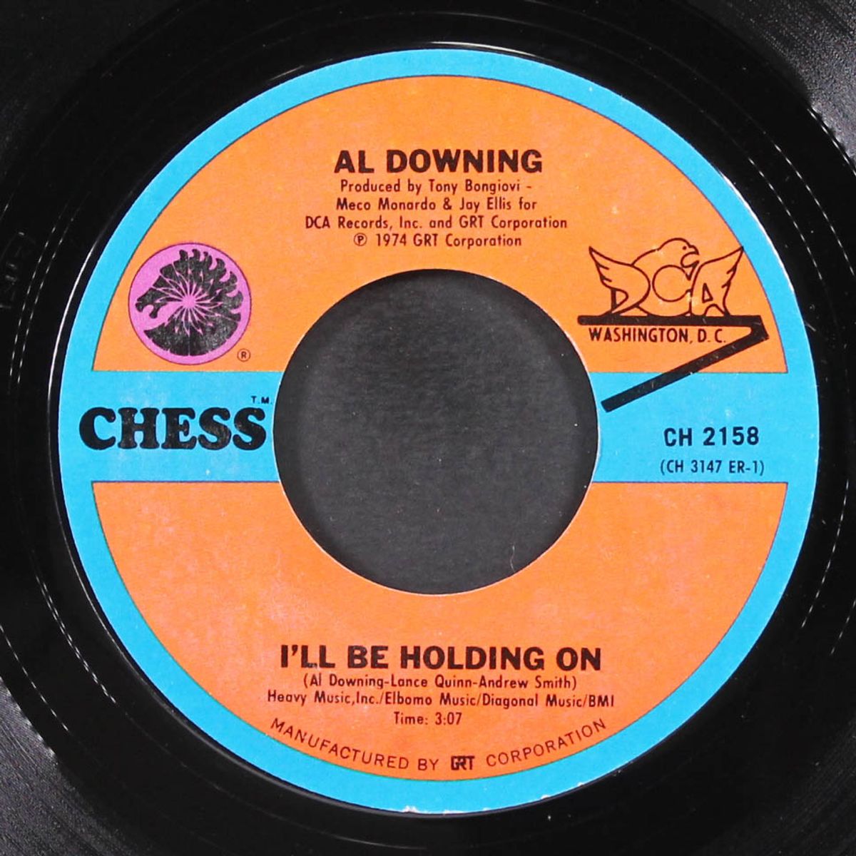 i'll be holding on / disco mix by AL DOWNING