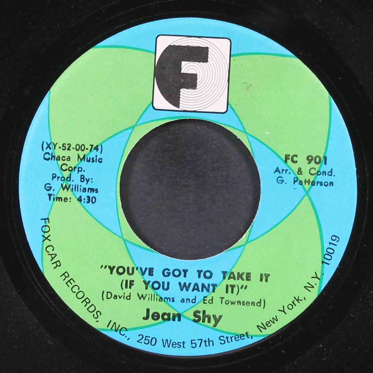 you've got to take it (if you want it / we've got a good thing going) by JEAN SHY