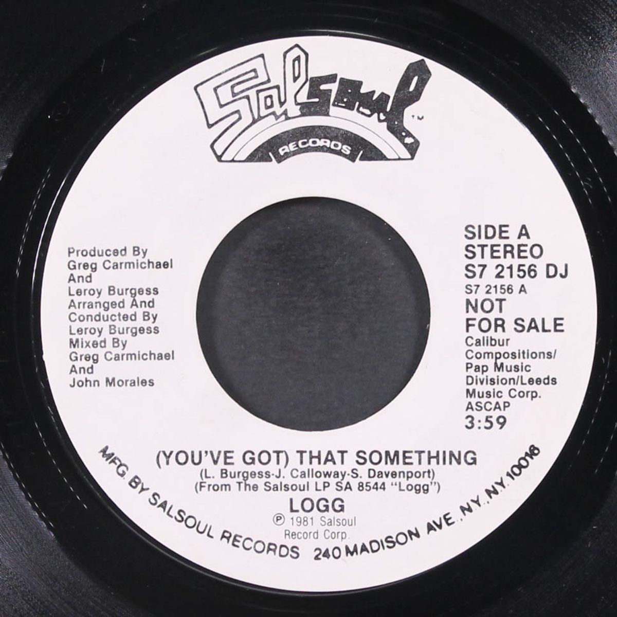 (you've got) that something / mono by LOGG