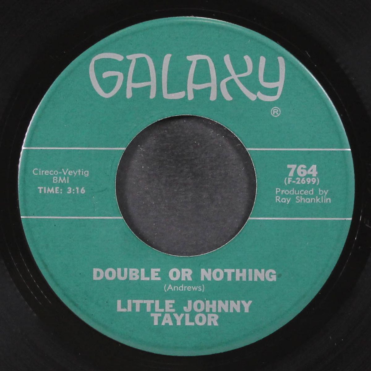 double or nothing / sometimey woman by LITTLE JOHNNY TAYLOR