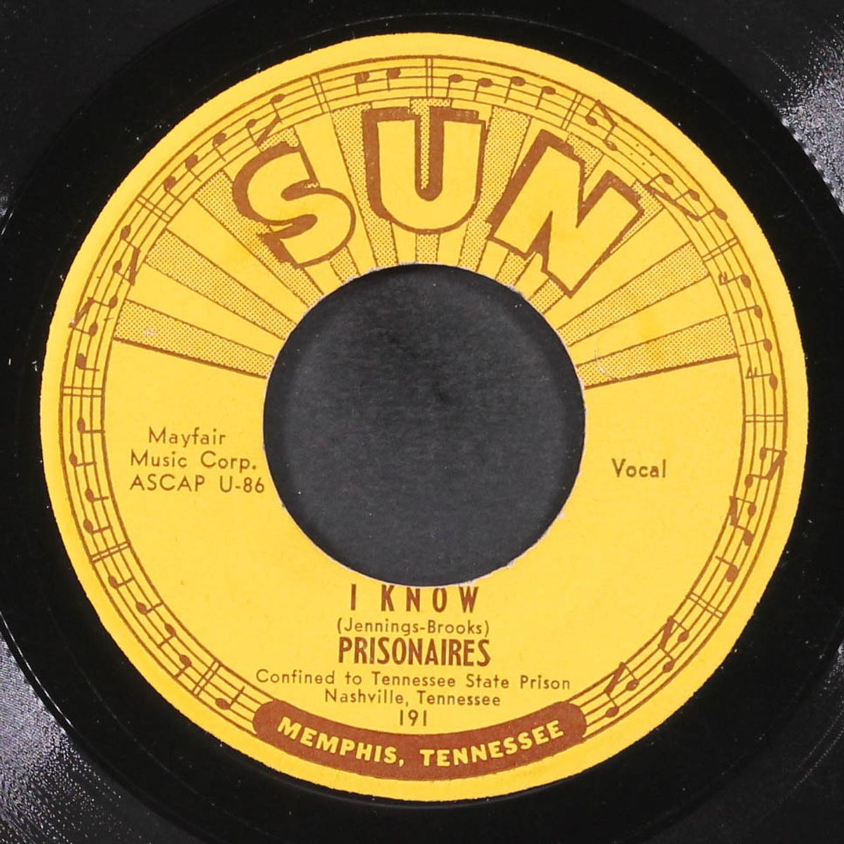 a prisoner's prayer / i know by PRISONAIRES