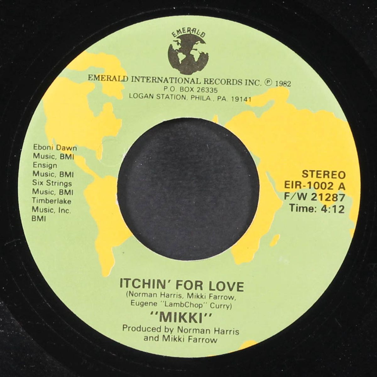 itchin' for love / never enough time by MIKKI