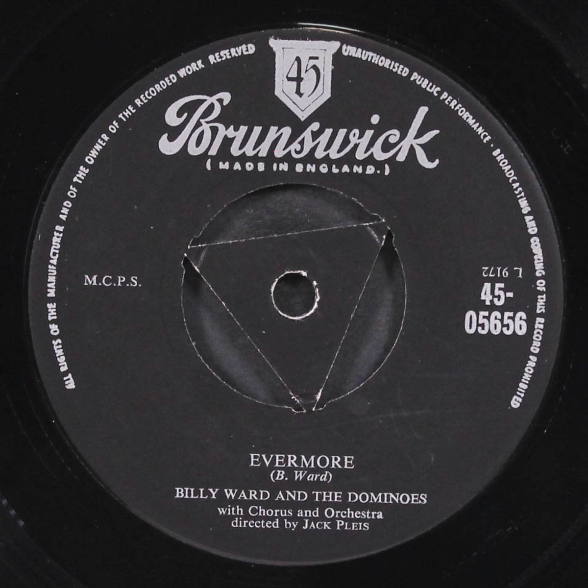half a love / evermore by BILLY WARD & DOMINOES