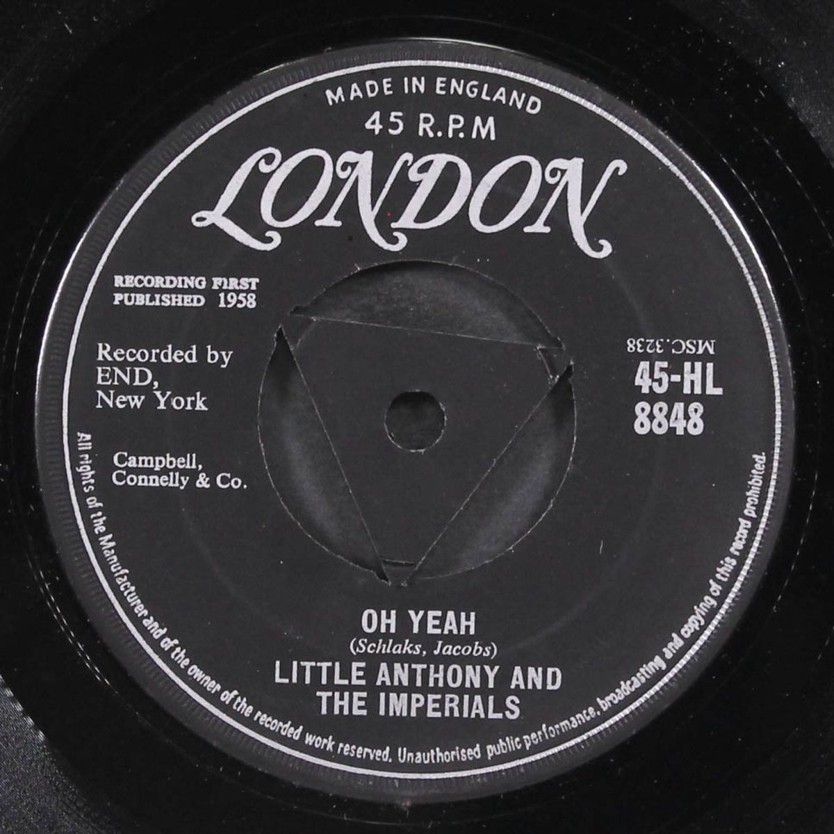 so much / oh yeah by LITTLE ANTHONY & IMPERIALS