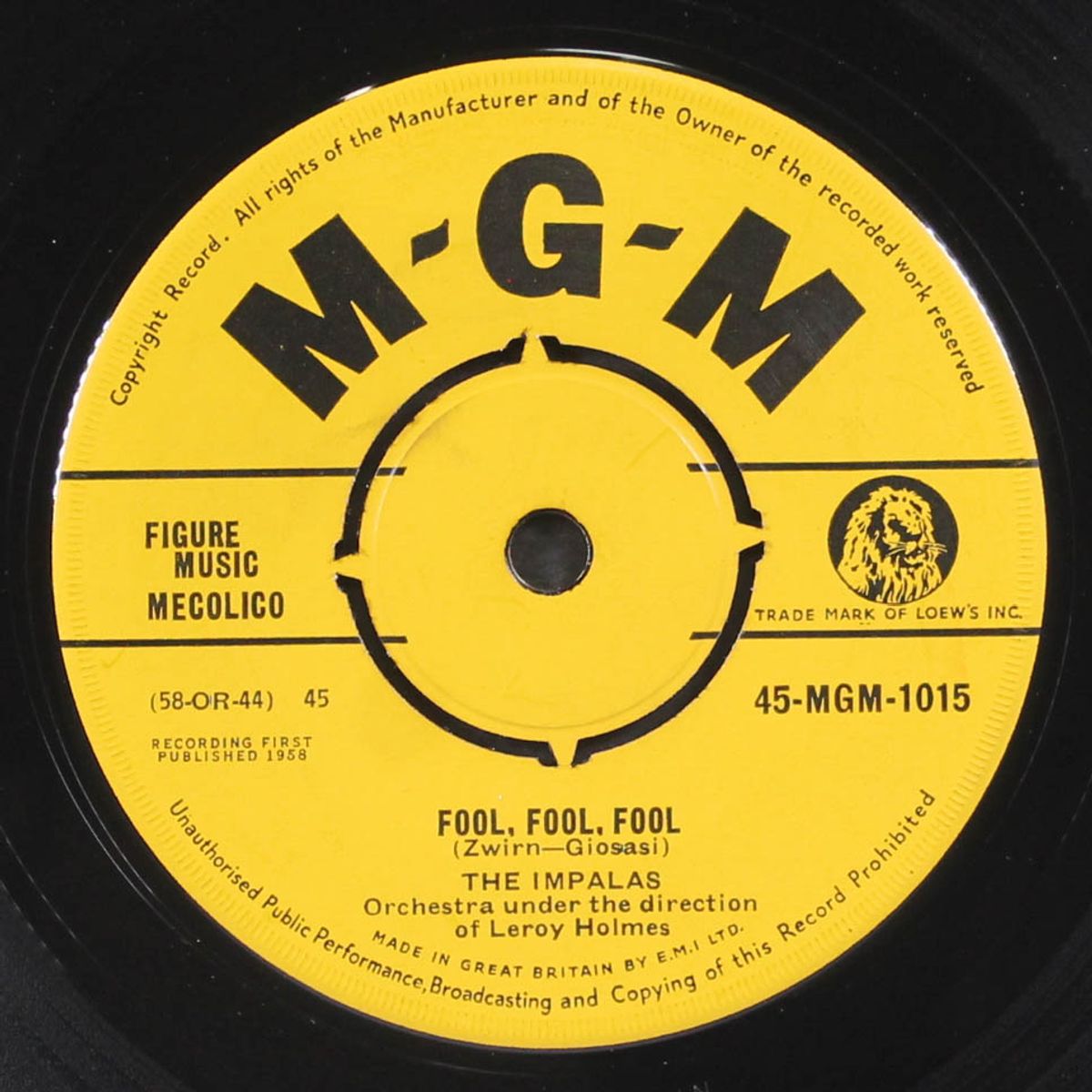 sorry / fool, fool, fool by IMPALAS