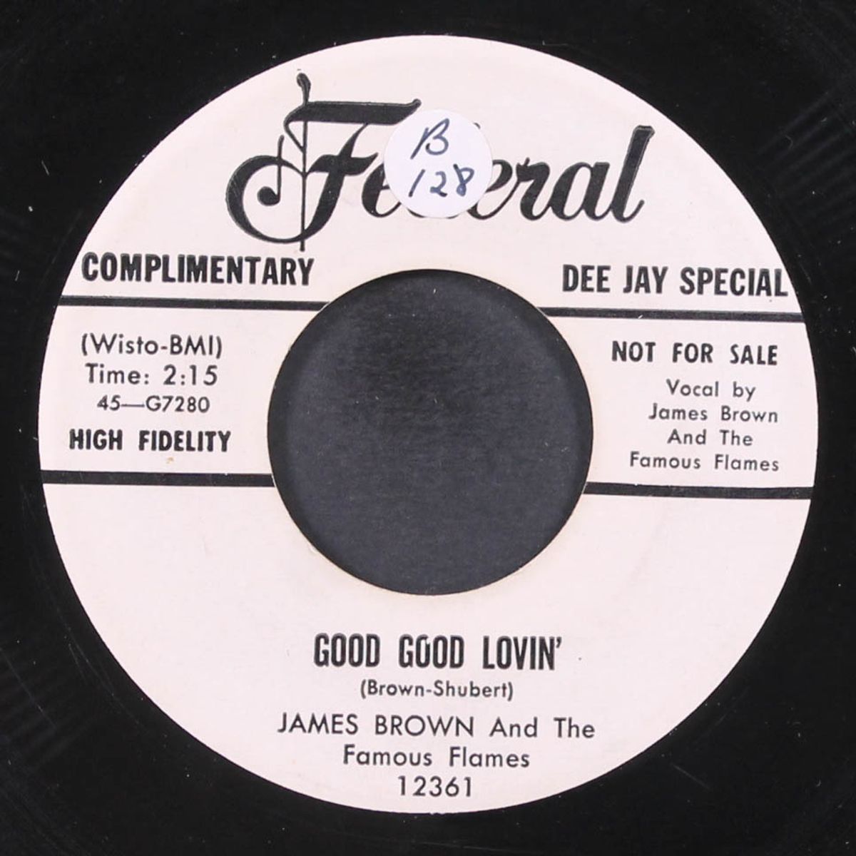 don't let it happen to me / good good lovin' by JAMES BROWN