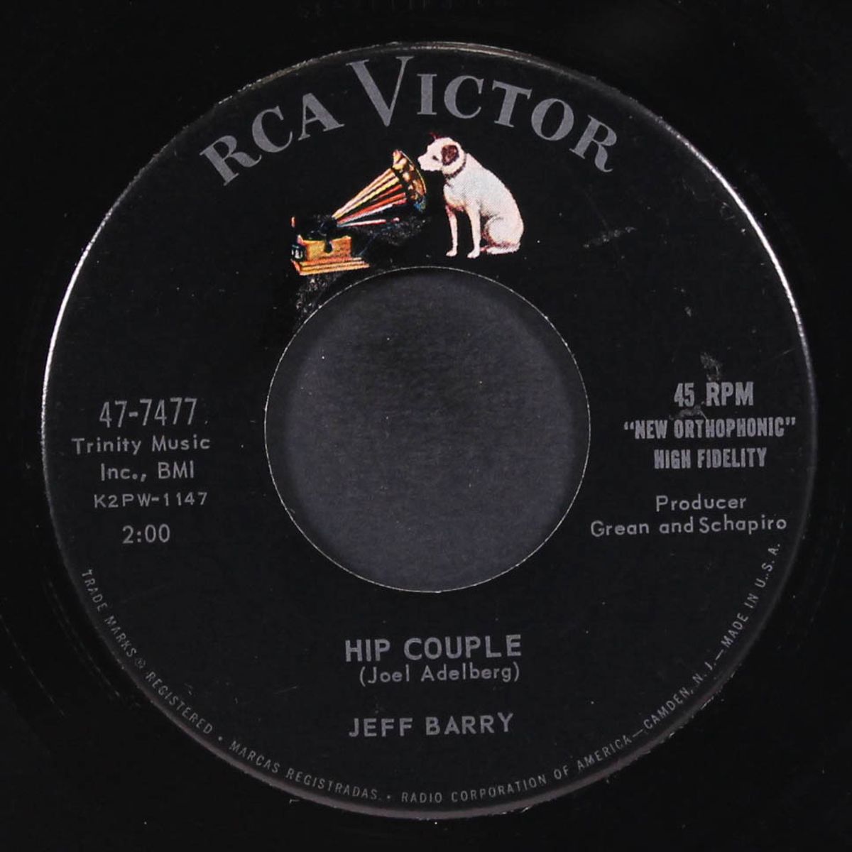 it's called rock and roll / hip couple by JEFF BARRY