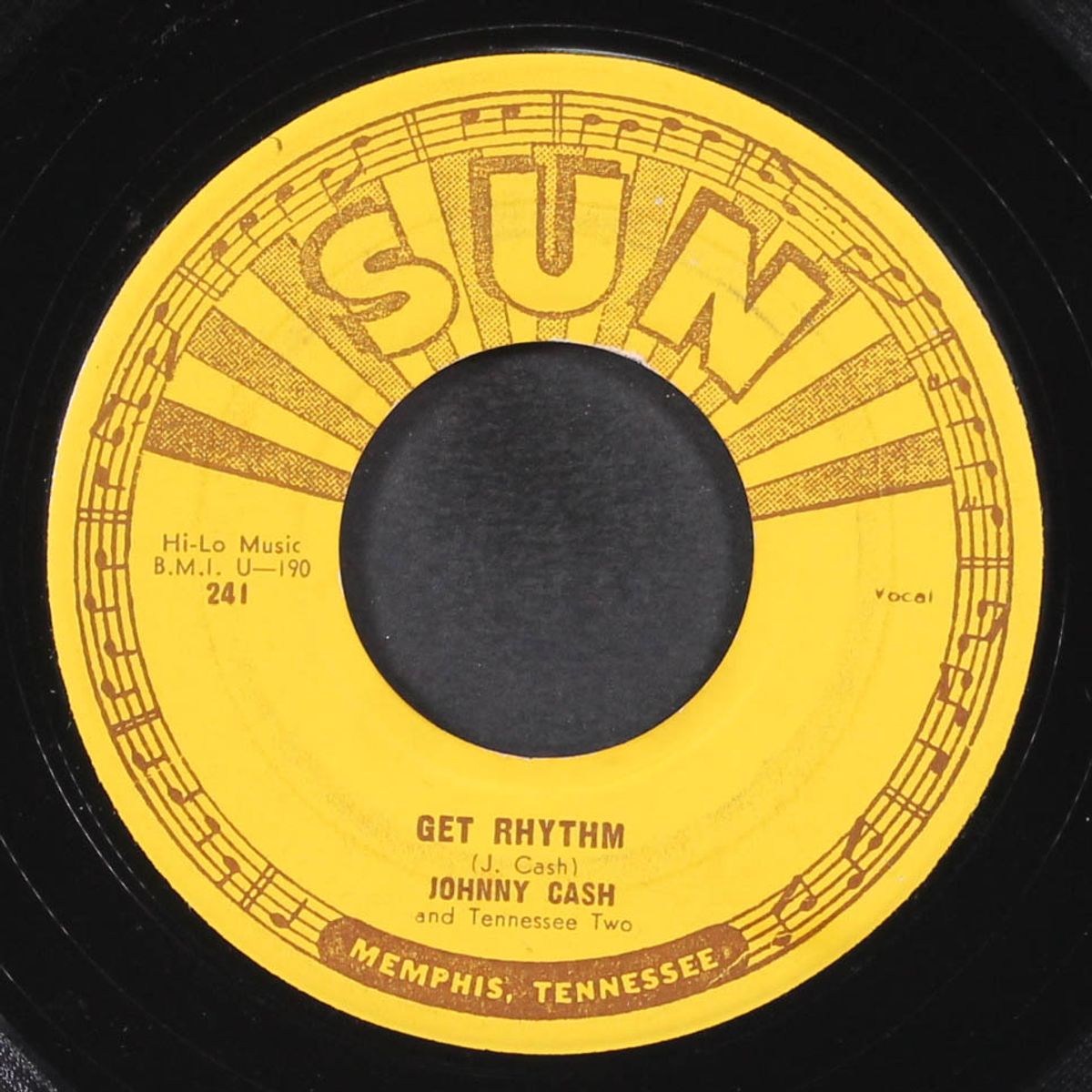 i walk the line / get rhythm by JOHNNY CASH