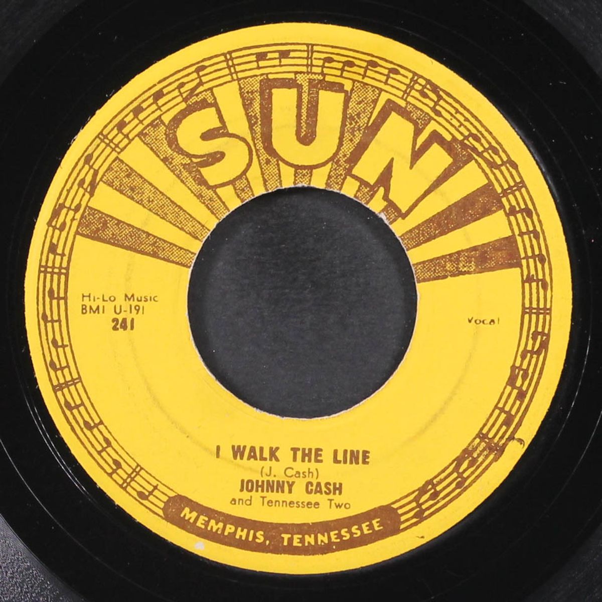 i walk the line / get rhythm by JOHNNY CASH
