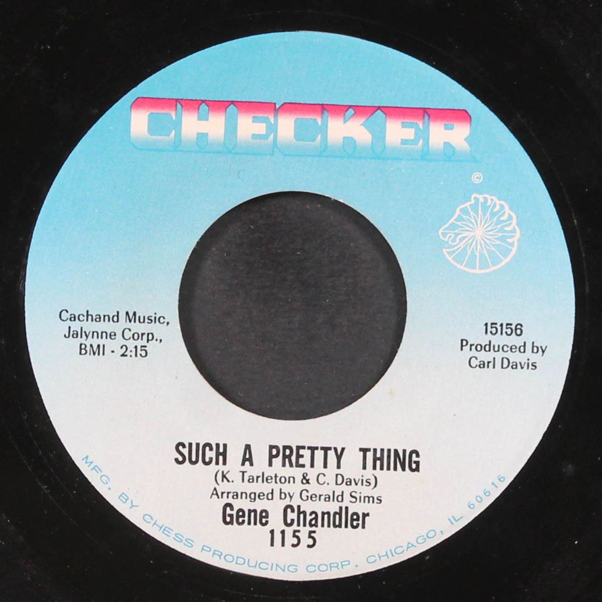 i fooled you this time / such a pretty thing by GENE CHANDLER