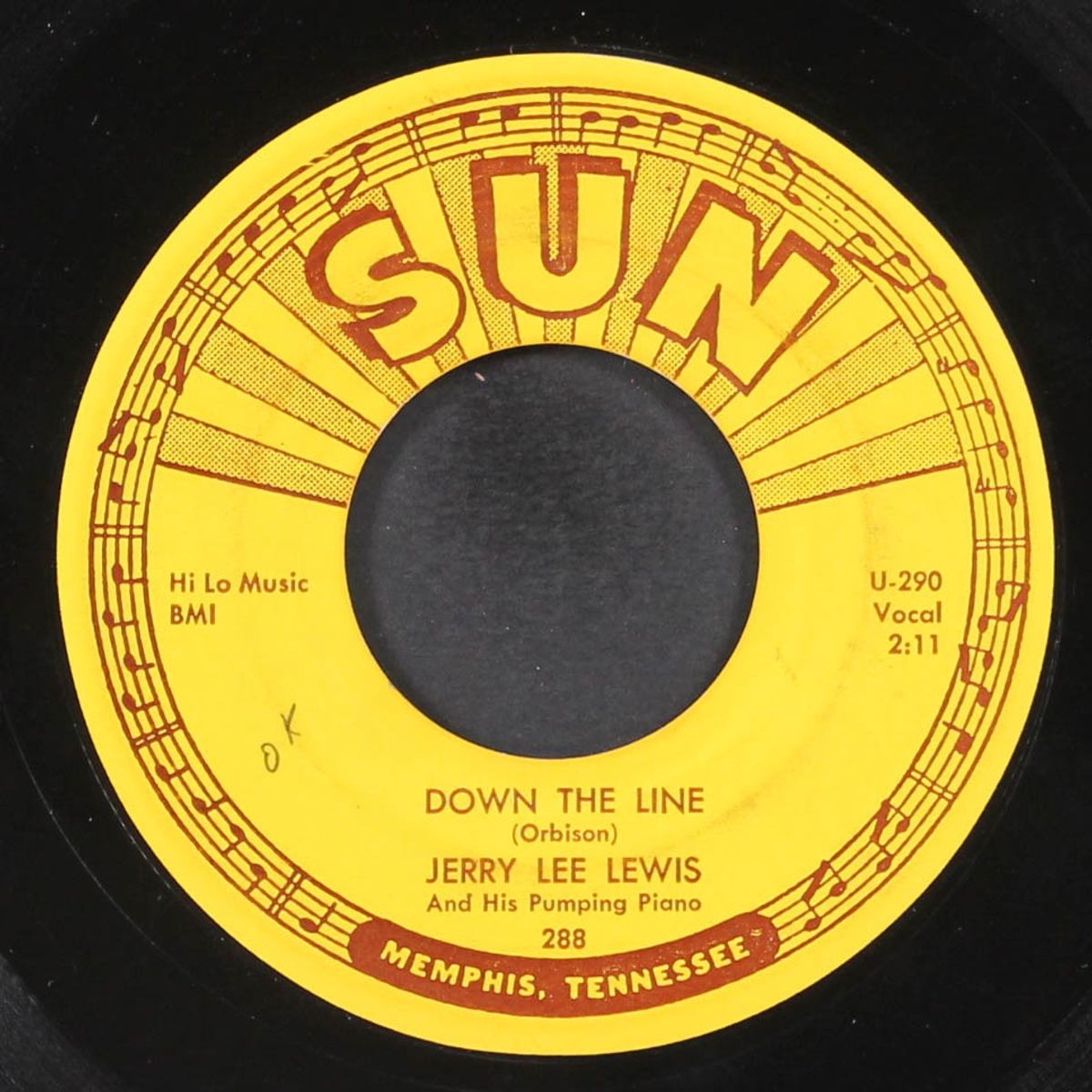 breathless / down the line by JERRY LEE LEWIS
