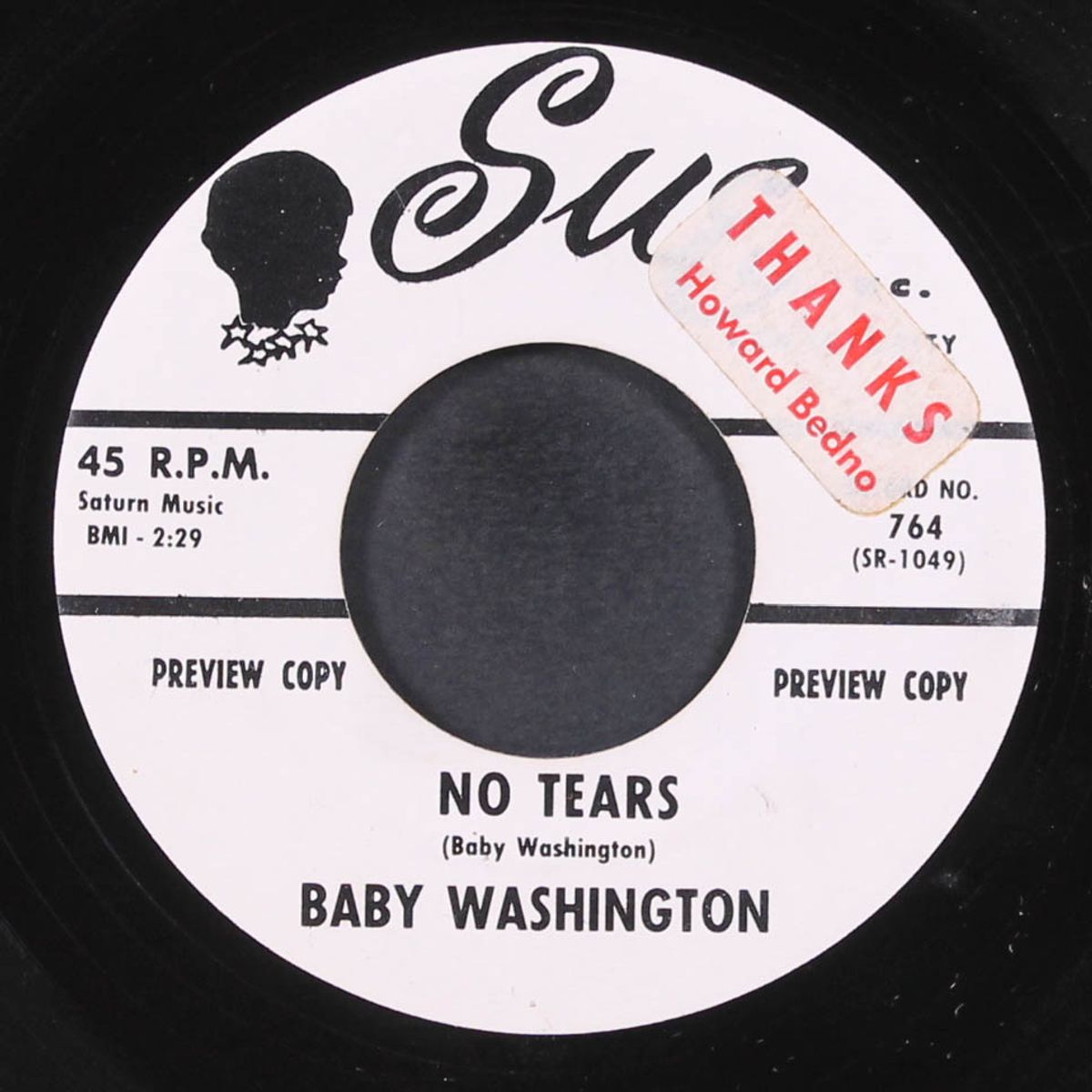 go on / no tears by BABY WASHINGTON