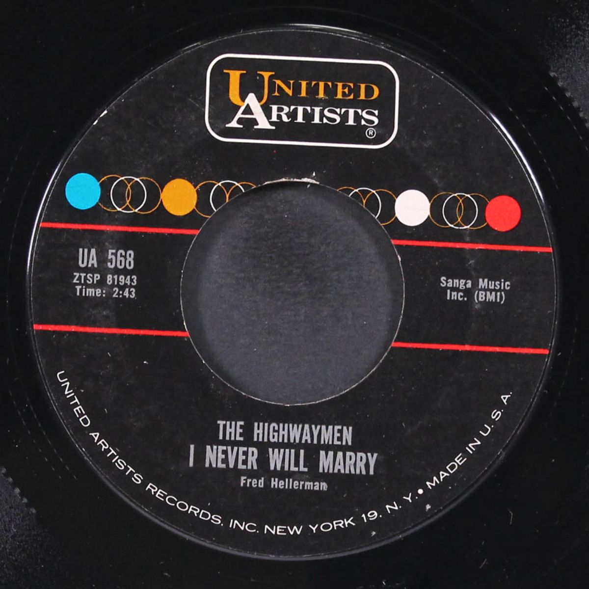 pretoria / i never will marry by HIGHWAYMEN
