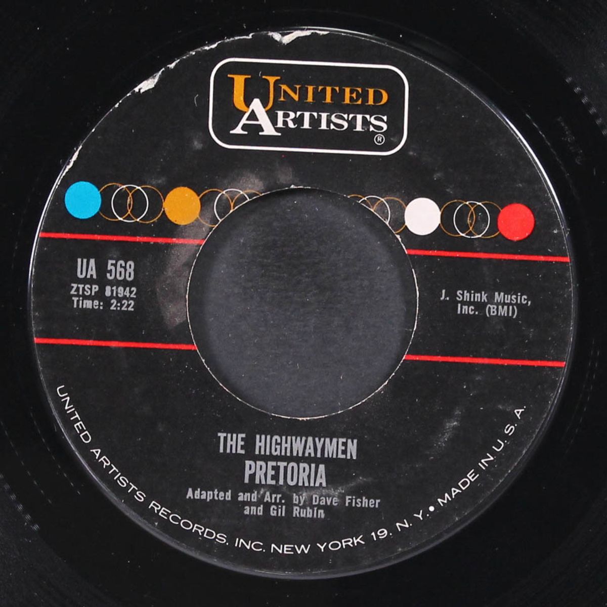 pretoria / i never will marry by HIGHWAYMEN