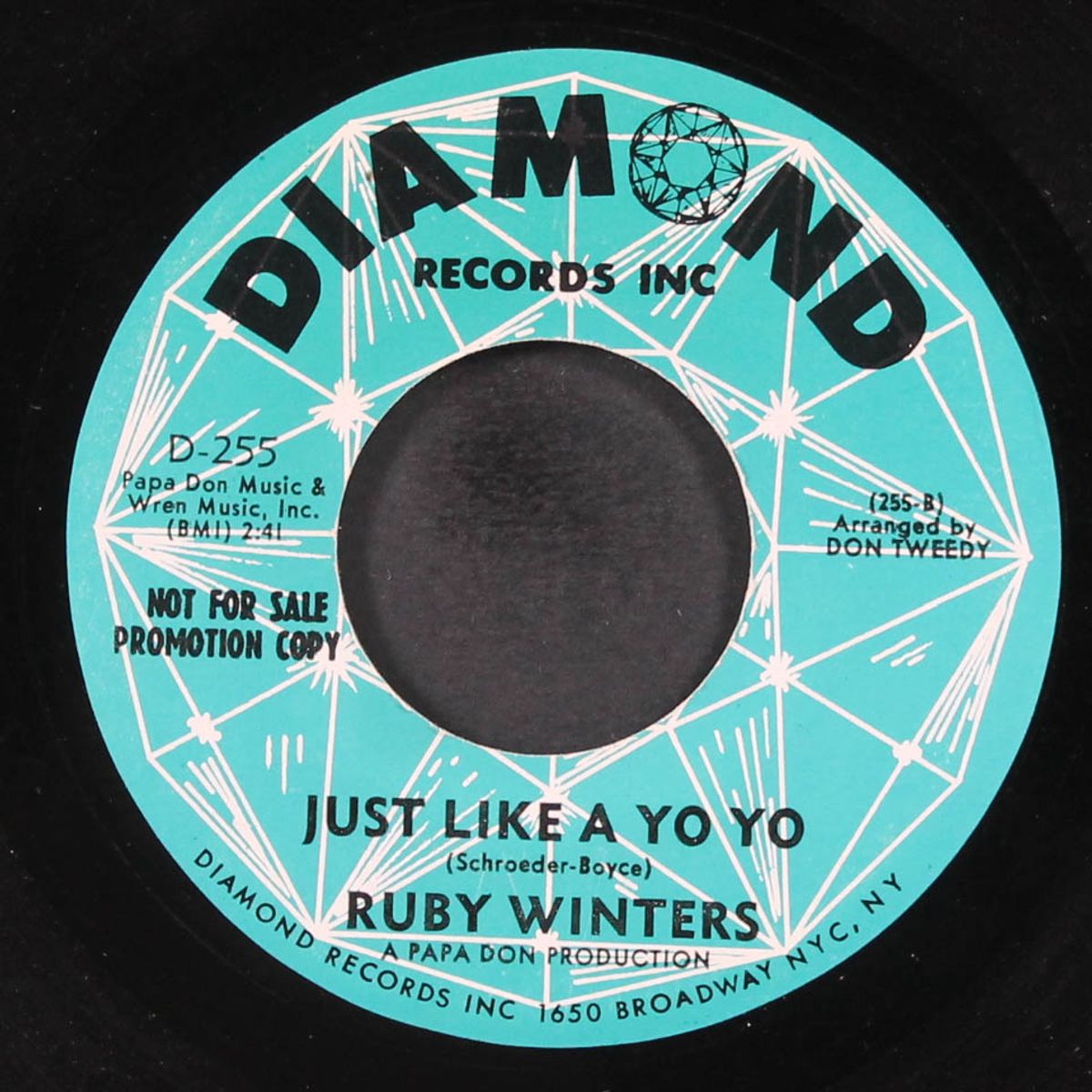 just like a yo yo / i don't want to cry by RUBY WINTERS