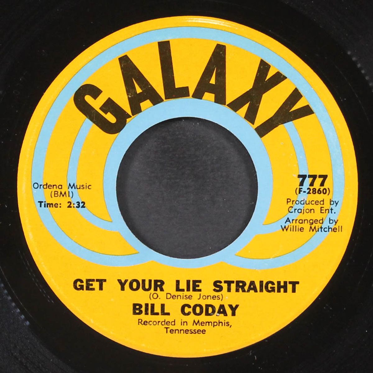 get your lie straight / you're gonna want me by BILL CODAY