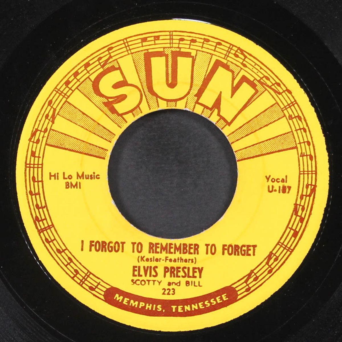 mystery train / i forgot to remember to forget by ELVIS PRESLEY