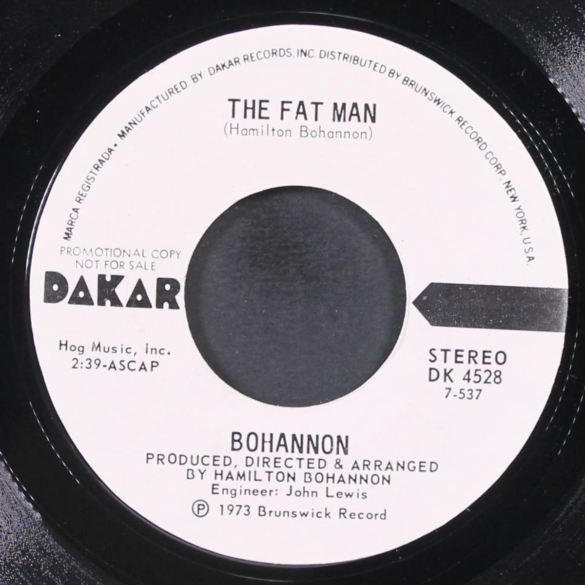 the fat man / mono by BOHANNON