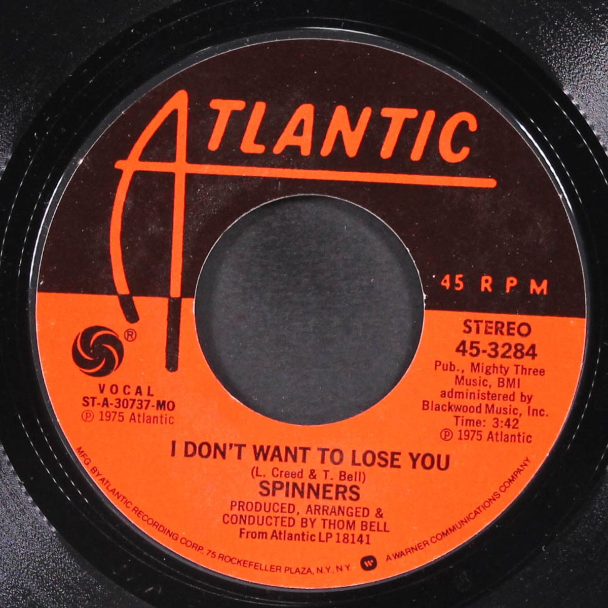 they just can't stop it, the games people play / i don't want to lose you by SPINNERS